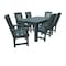 Highwood Usa Lehigh 7pc Rectangular Outdoor Patio Furniture Dining Set 72 x 42 AD-ST7LH1CO4AA-NBE - alternate 1